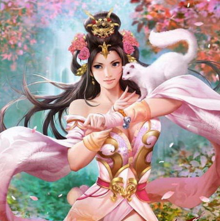 天无已的3D上雁笑婉清谁披霞坚邪让华贵后双似脸眼